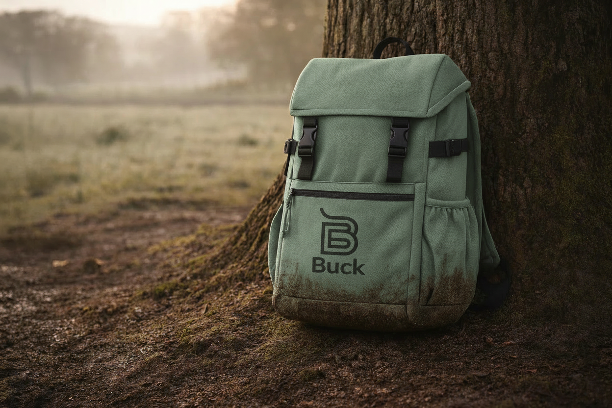 Dusty Sage Green Buck Rucksack